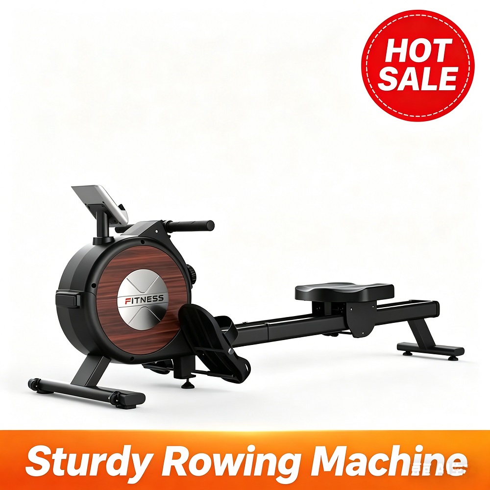 Home Gym No Equipment - Rameur à résistance réglable à 16