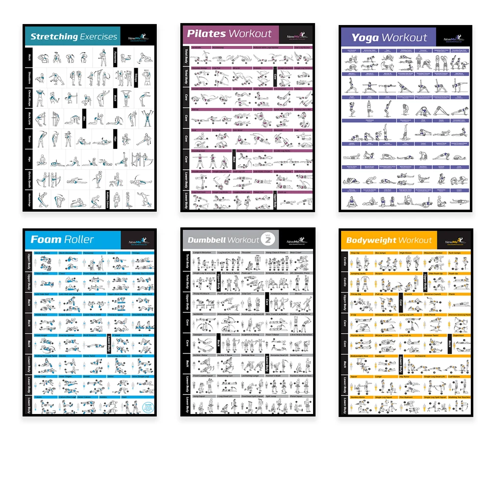 Home Gym Designs - Tableau d'entraînement physique, entraînement à domicile,