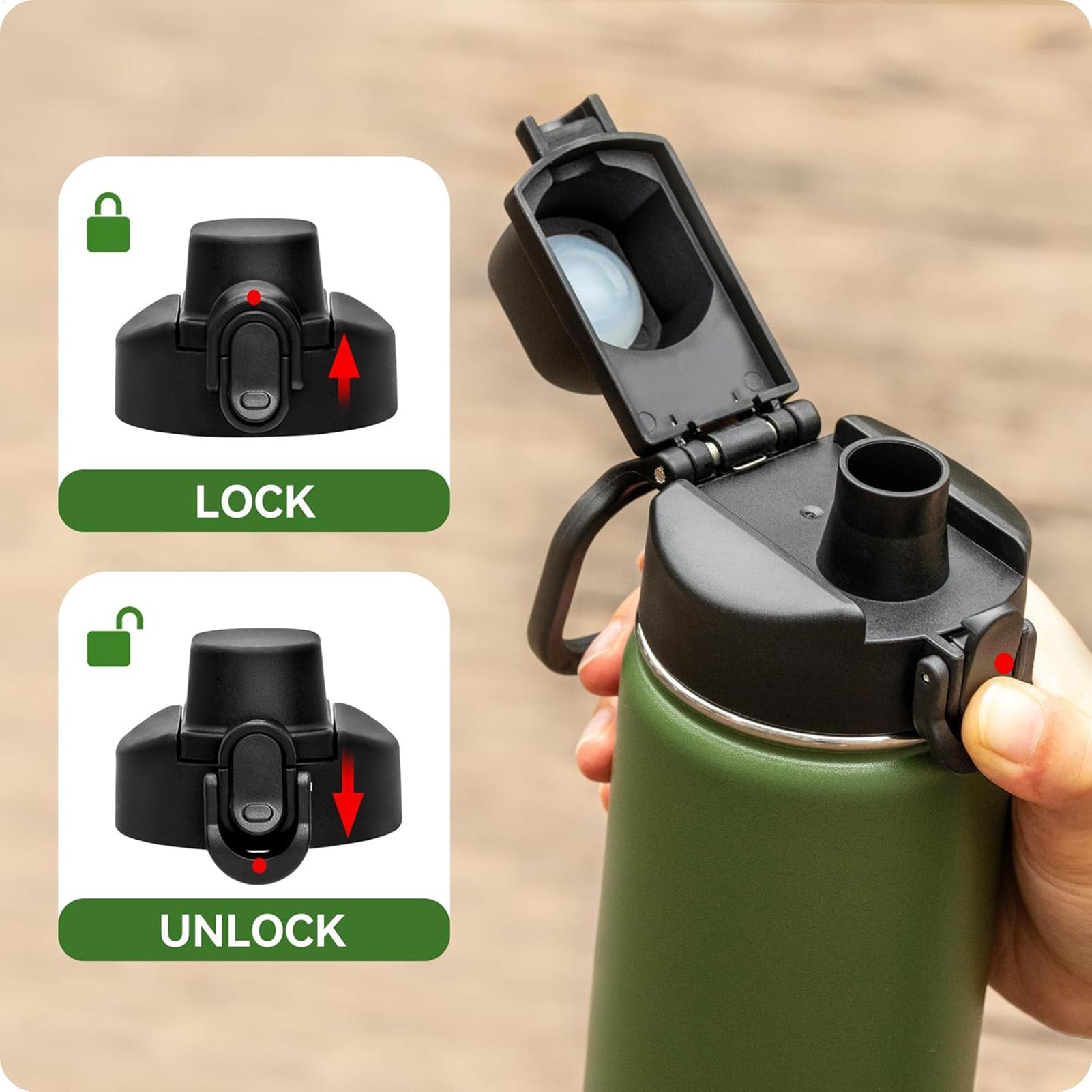 Home Gym Kettler - Couvercle à bec large pour bouteille