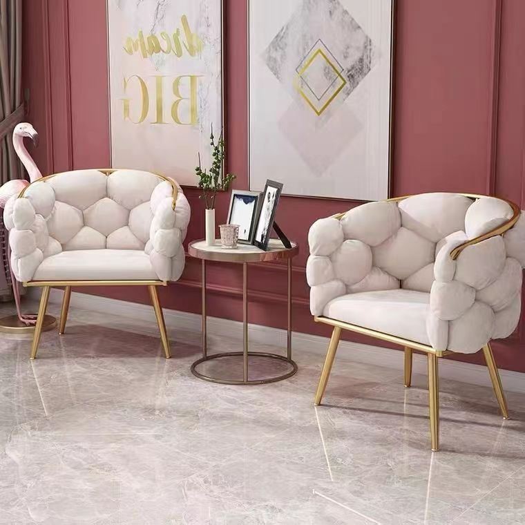 Home Gym Gold - Fauteuil de salon de luxe moderne