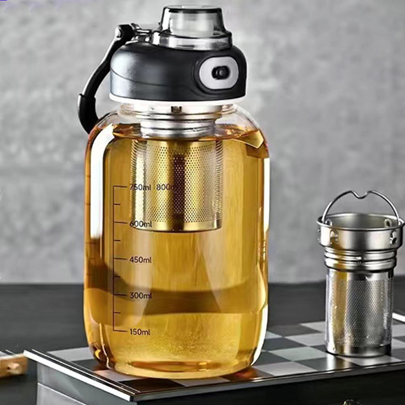 Home Gym Kettler - Grande bouteille d'eau en verre de