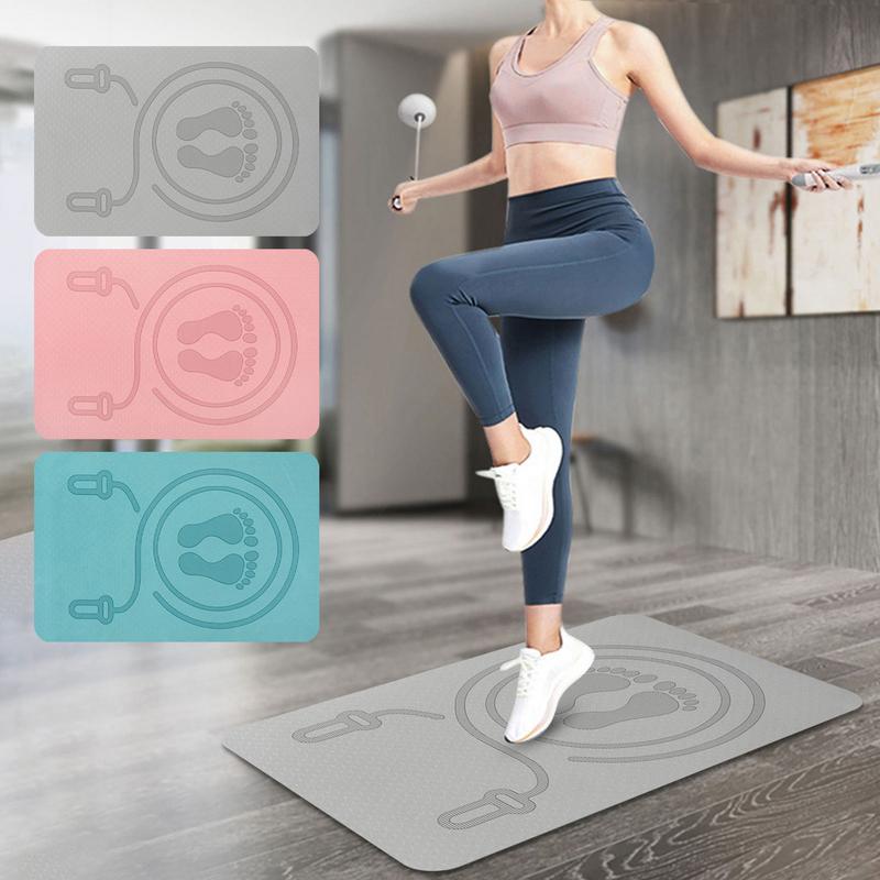 Home Gym Yoga Mat - Tapis de saut à la corde