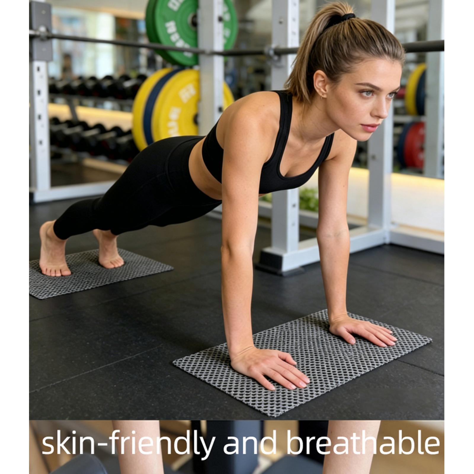 Home Gym Yoga Mat - Tapis antidérapant en PVC pour Pilates,