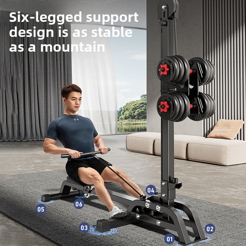 Rameur d'intérieur pliable en  - Home Gym No Equipment avis et prix