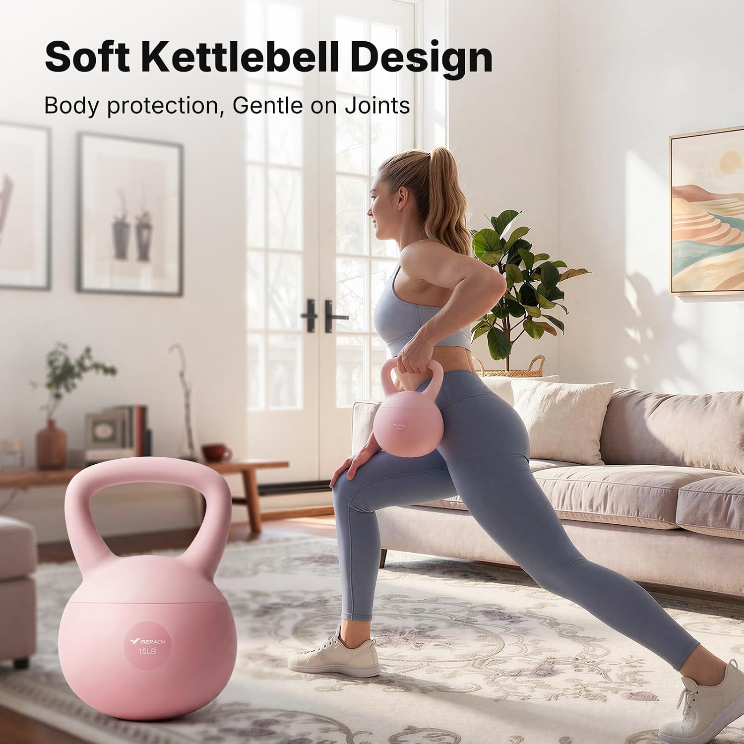 Kettlebell souple avec poignée - Home Gym Kettler avis et prix