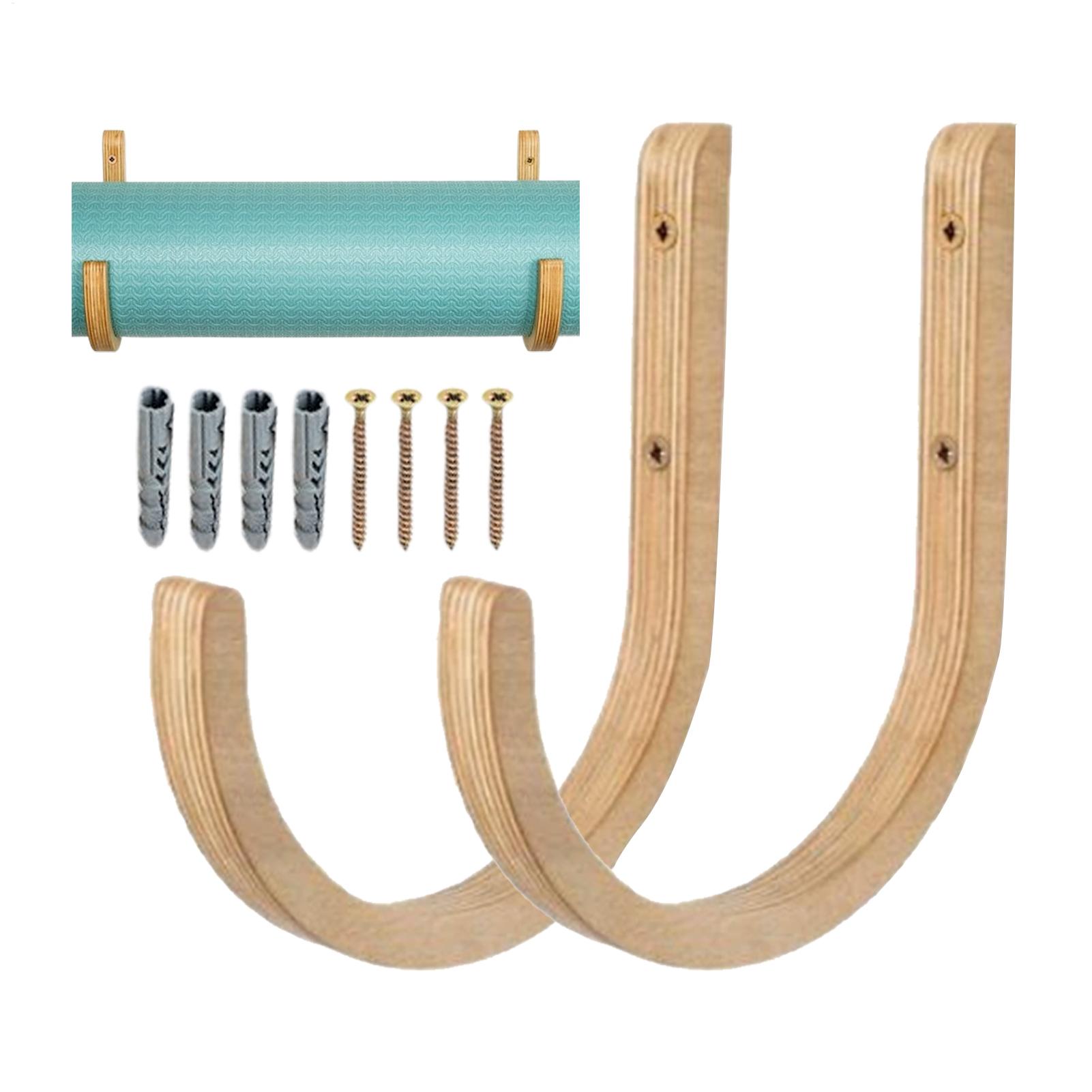 Support mural pour tapis de yo - Home Gym Yoga Mat Storage avis et prix