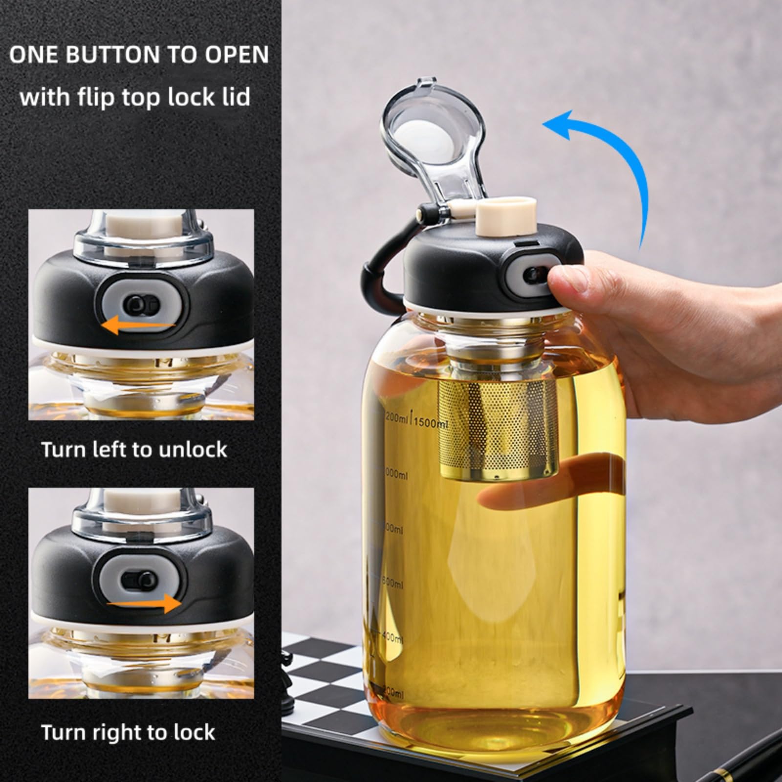 Gobelet à thé en verre avec in - Home Gym Kettler avis et prix