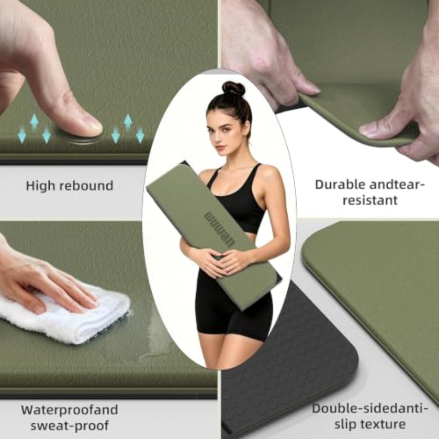 Tapis de yoga en TPE pour la m - Home Gym Yoga Mat avis et prix