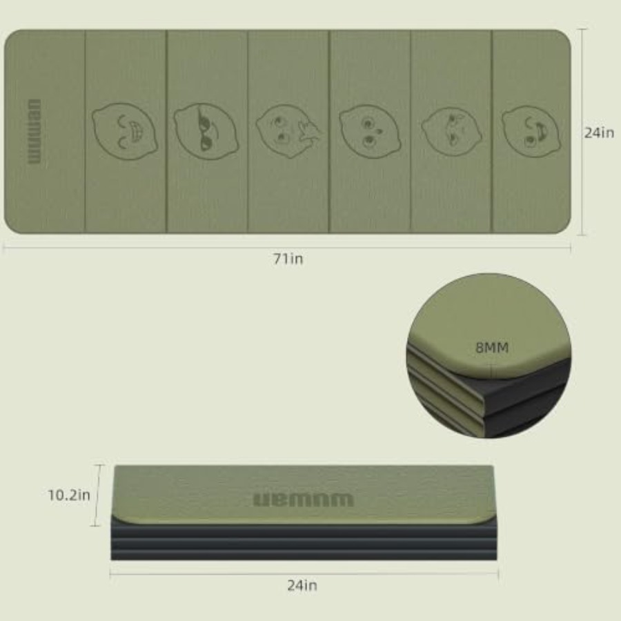 Tapis de yoga en TPE pour la m - Home Gym Yoga Mat avis et prix