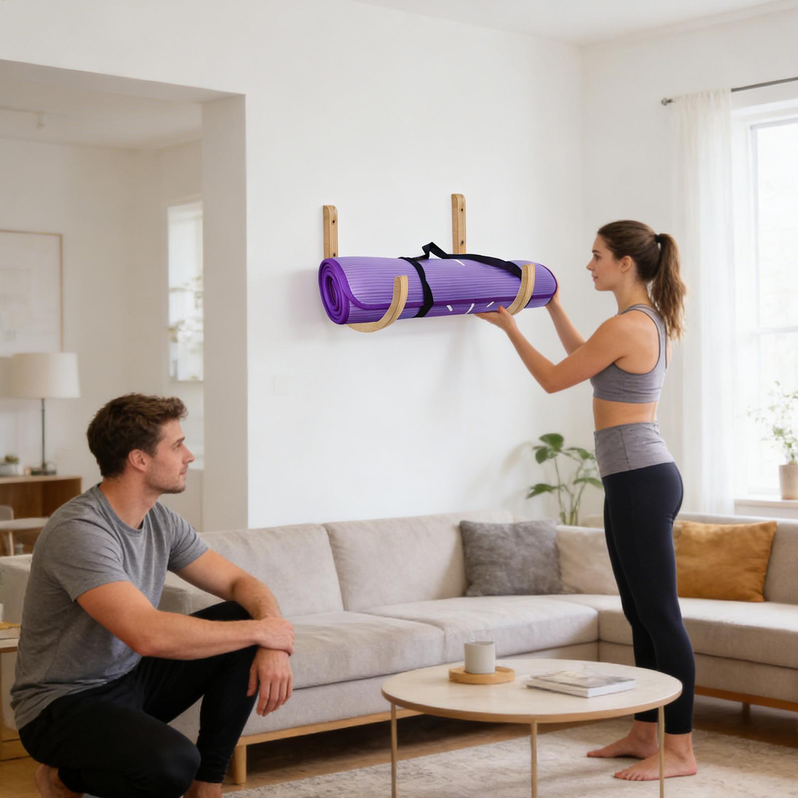 Support de rangement pour tapi - Home Gym Yoga Mat Storage avis et prix
