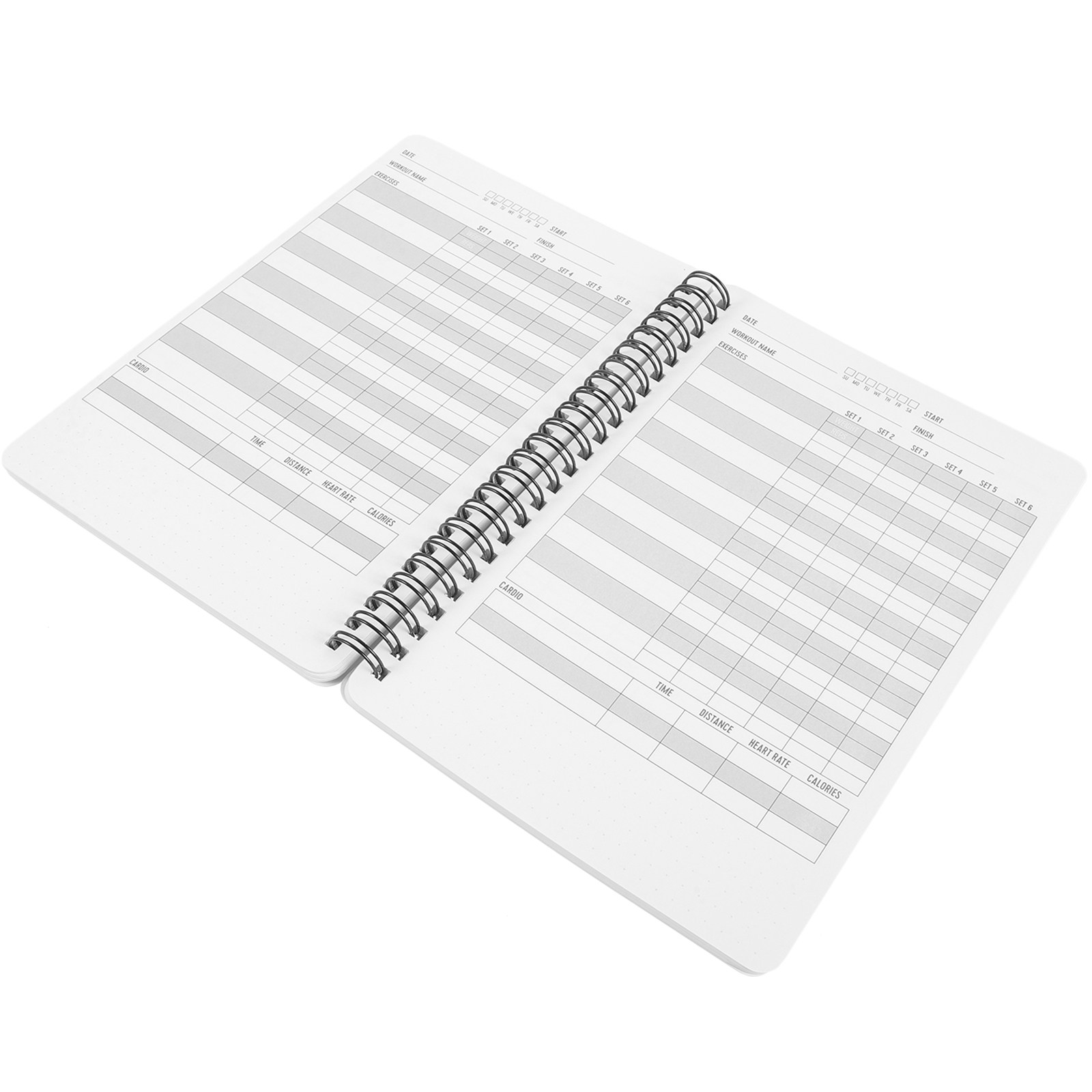 Carnet de suivi d'entraînement - Workout Plan Home Gym avis et prix