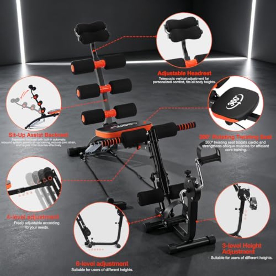 Banc d'entraînement abdominal  - Home Gym Designs avis et prix