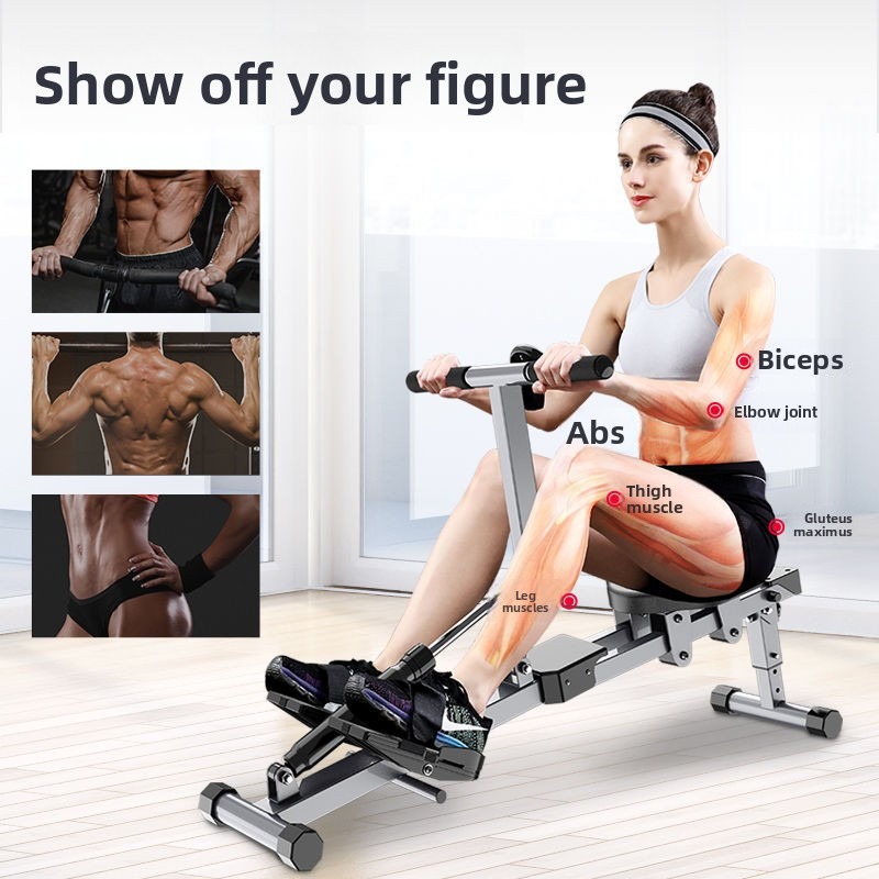 Rameur hydraulique silencieux  - Home Gym No Equipment avis et prix